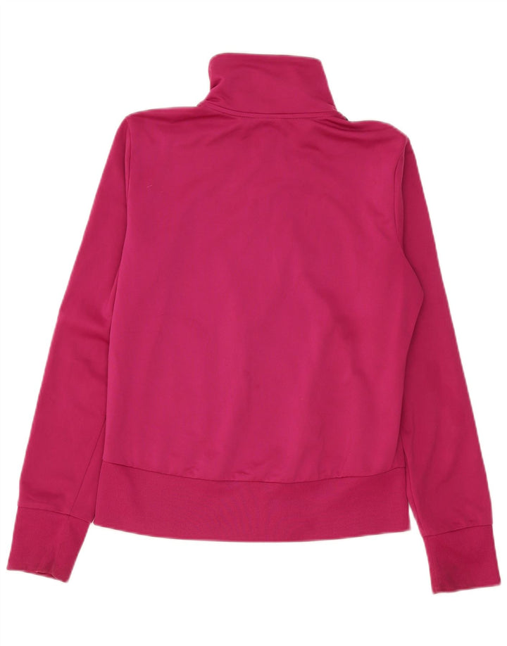 Giacca da tuta da donna Puma UK 14 Poliestere color block rosa medio