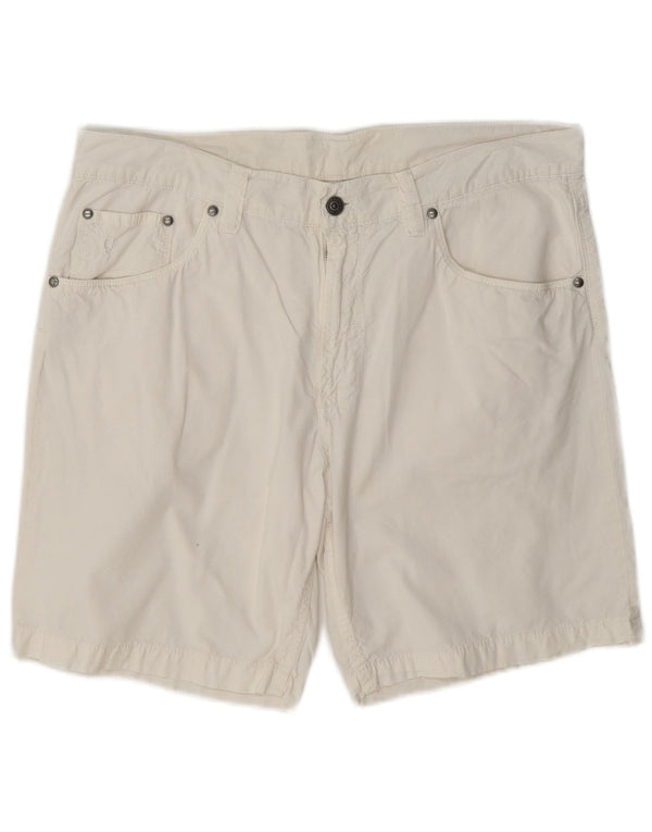 Pantaloncini casual da uomo Carrera W32 grandi bianchi
