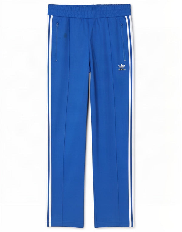 Adidas Mens Tracksuit Trousers Medium Blue Cotton