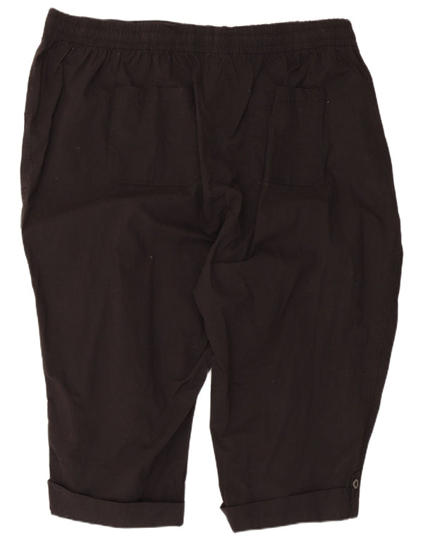Bermuda da donna Marks & Spencer Autograph UK 28 6XL W52 L22 Nero