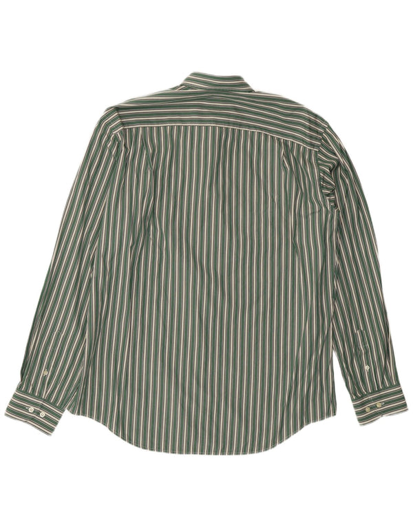 Camicia da uomo Lacoste taglia 42 a righe verdi grandi