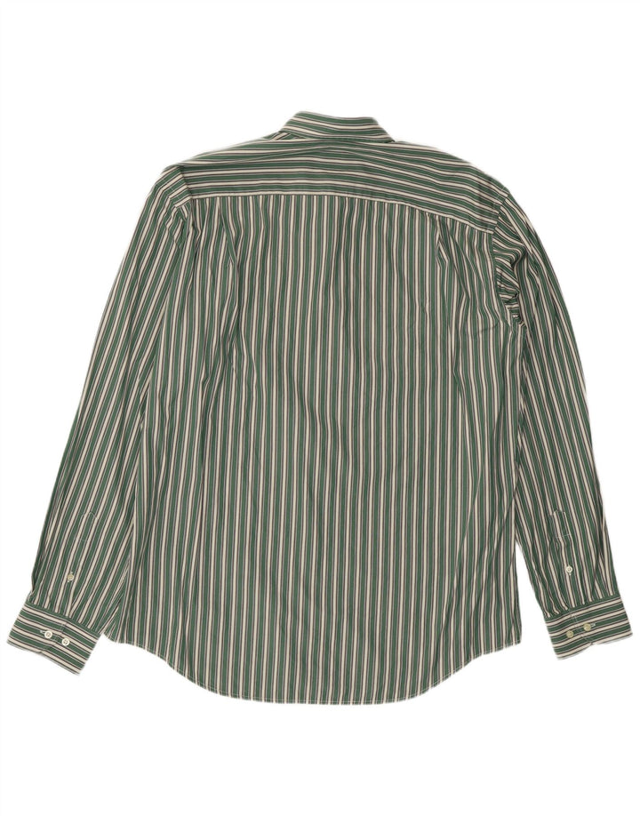 Camicia da uomo Lacoste taglia 42 a righe verdi grandi