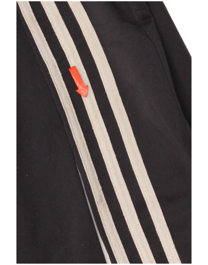 Pantaloni della tuta da ragazzo Adidas 15-16 anni in poliestere color block blu navy