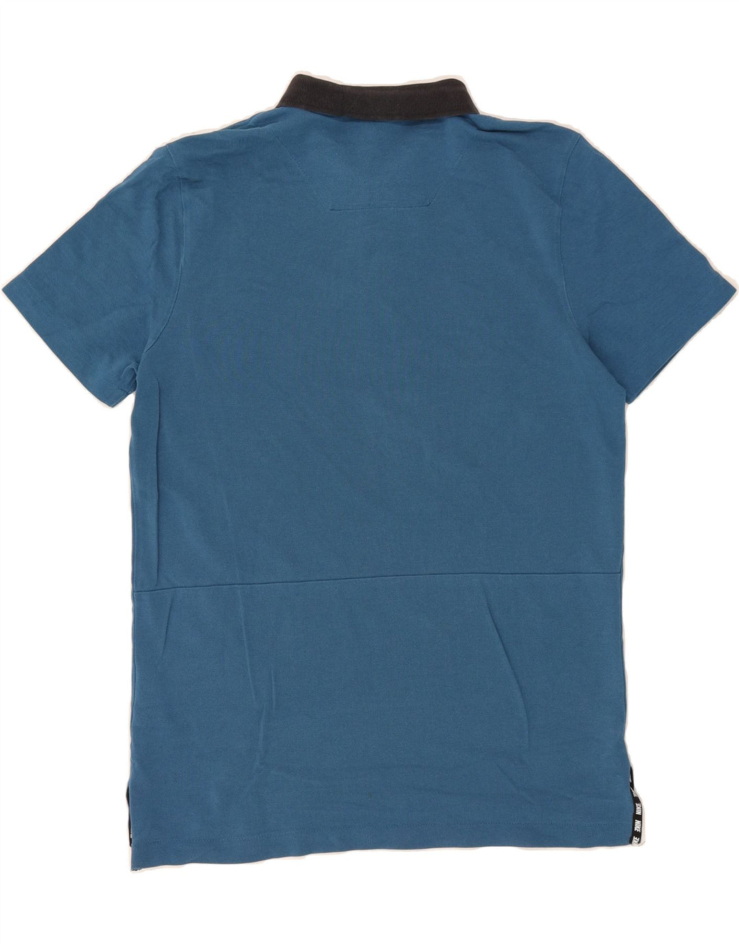 NIKE Mens Polo Shirt Medium Blue Cotton Sports Vintage Nike and Second-Hand Nike from Messina Hembry 