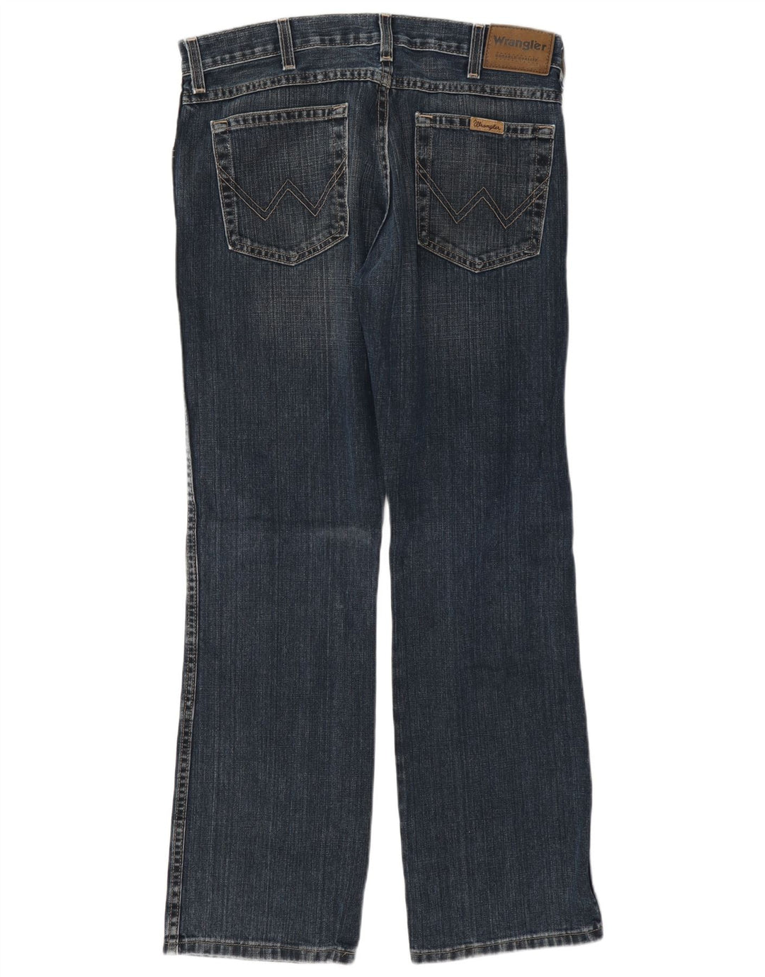 Jeans Bootcut da uomo Wrangler W32 L32 cotone blu navy