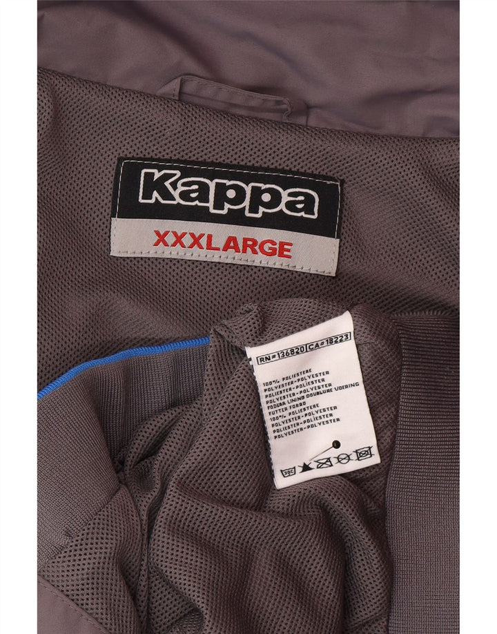 Giubbotto bomber da uomo Kappa UK 46 3XL Grigio