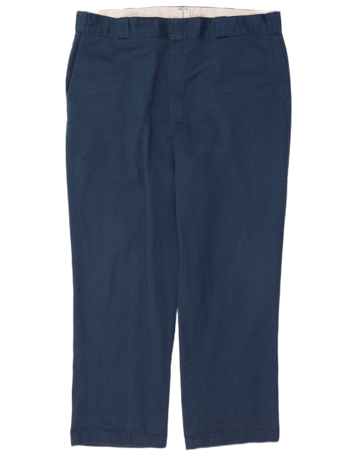 Pantaloni chino dritti da uomo Dickies W42 L30 Blu Navy