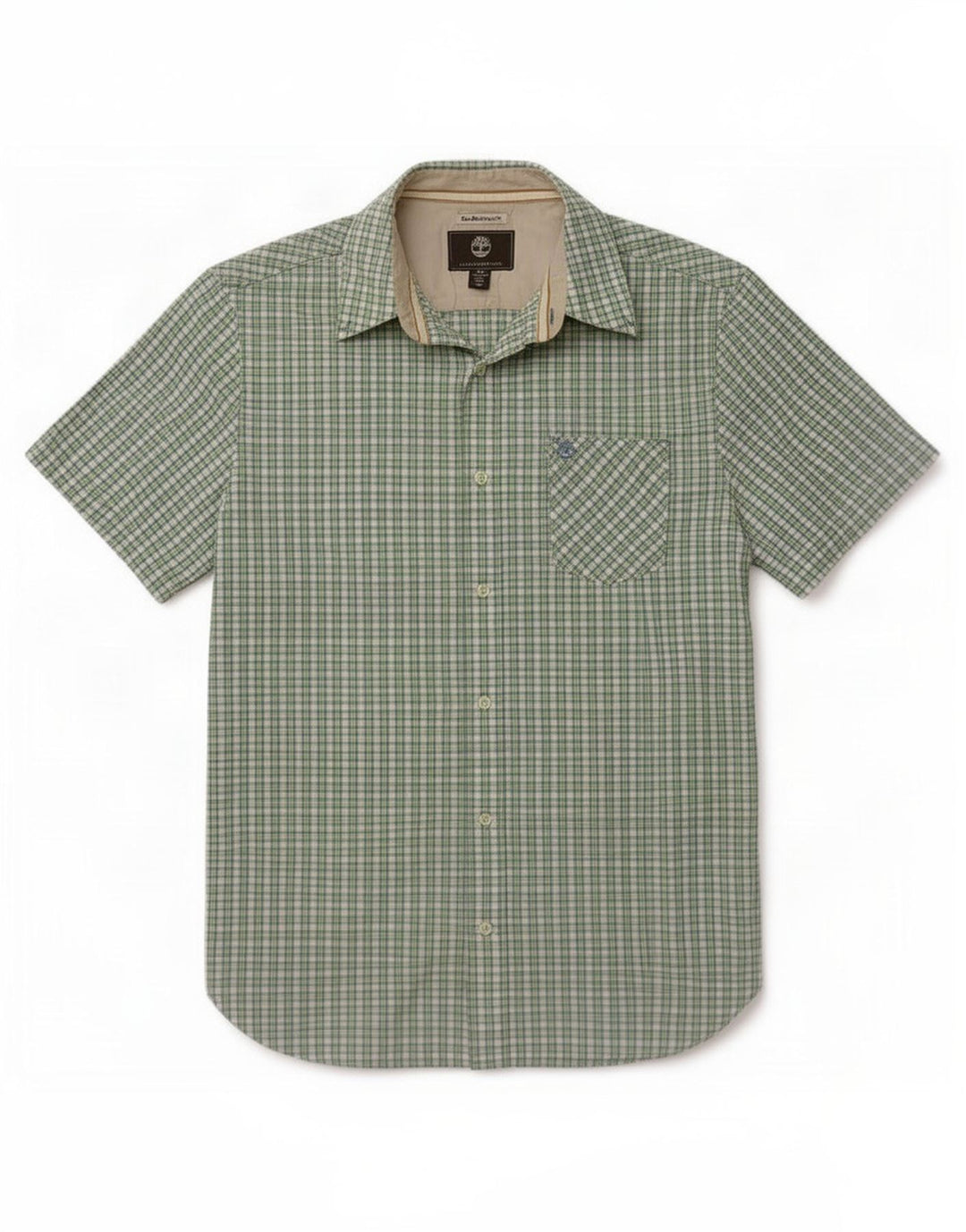 Camicia a maniche corte da uomo Timberland Earthkeepers piccola a quadretti multicolore