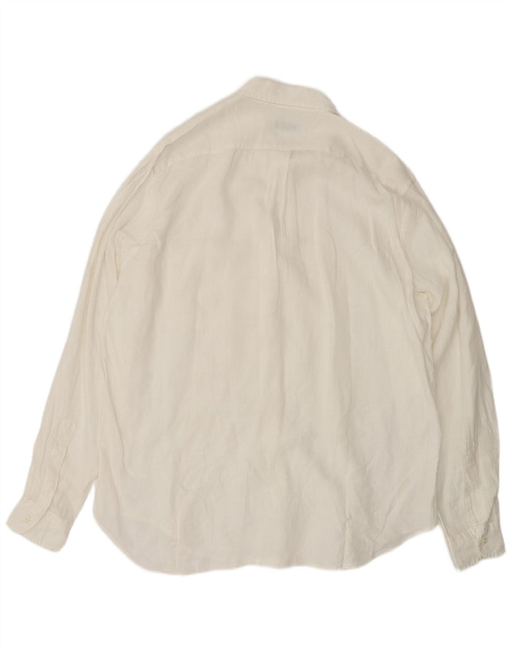 Camicia da uomo Alberto Aspesi Taglia 42 16 1/2 Large Bianca