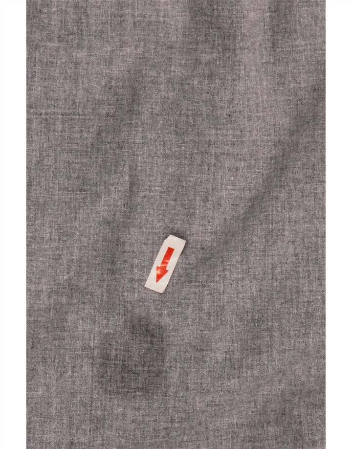 Camicia Benetton Uomo Large Grigio Cotone