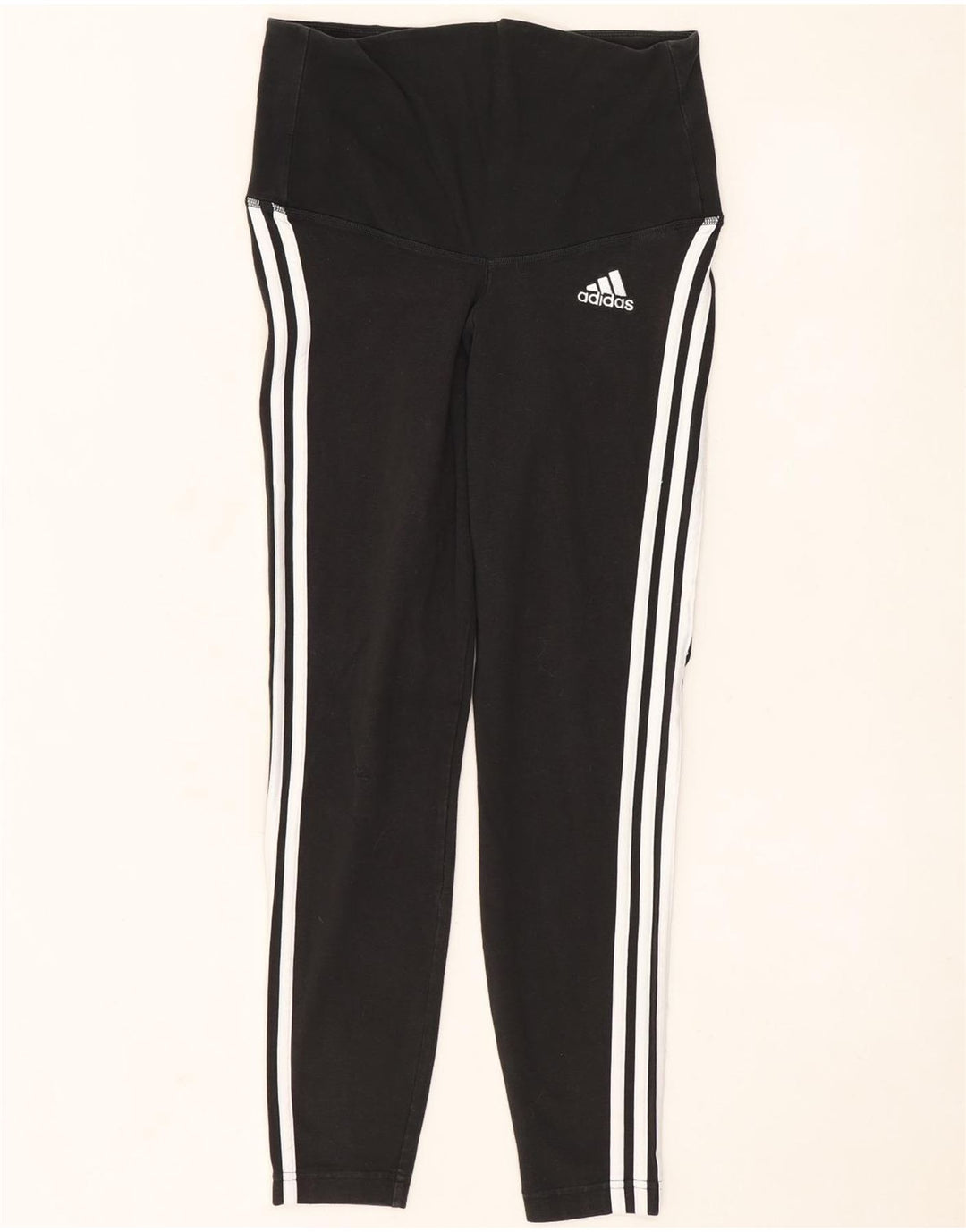 Leggings Adidas da donna UK 12/14 cotone nero medio