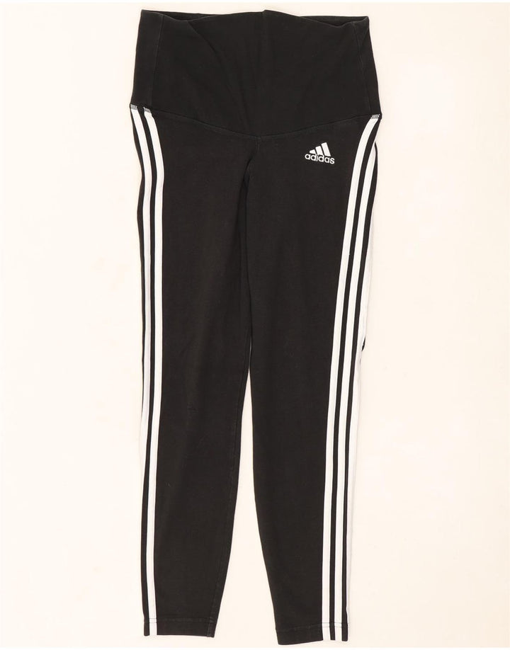 Leggings Adidas da donna UK 12/14 cotone nero medio