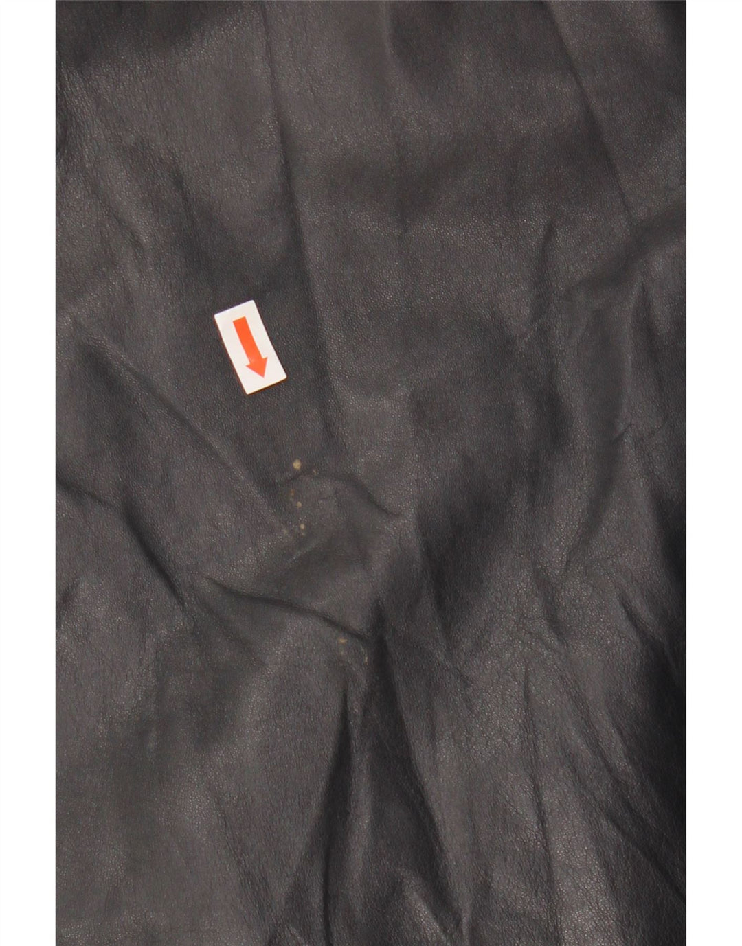 PER ME Giacca in pelle da donna UK 22 2XL Pelle nera