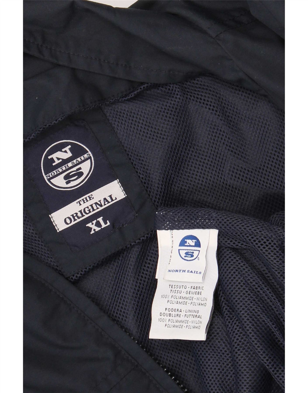 Giubbotto bomber da uomo North Sails UK 42 XL blu navy in poliammide