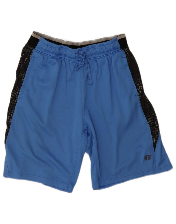 Pantaloncini sportivi Dri-Power da ragazzo Russell Athletic 11-12 anni XL Blu