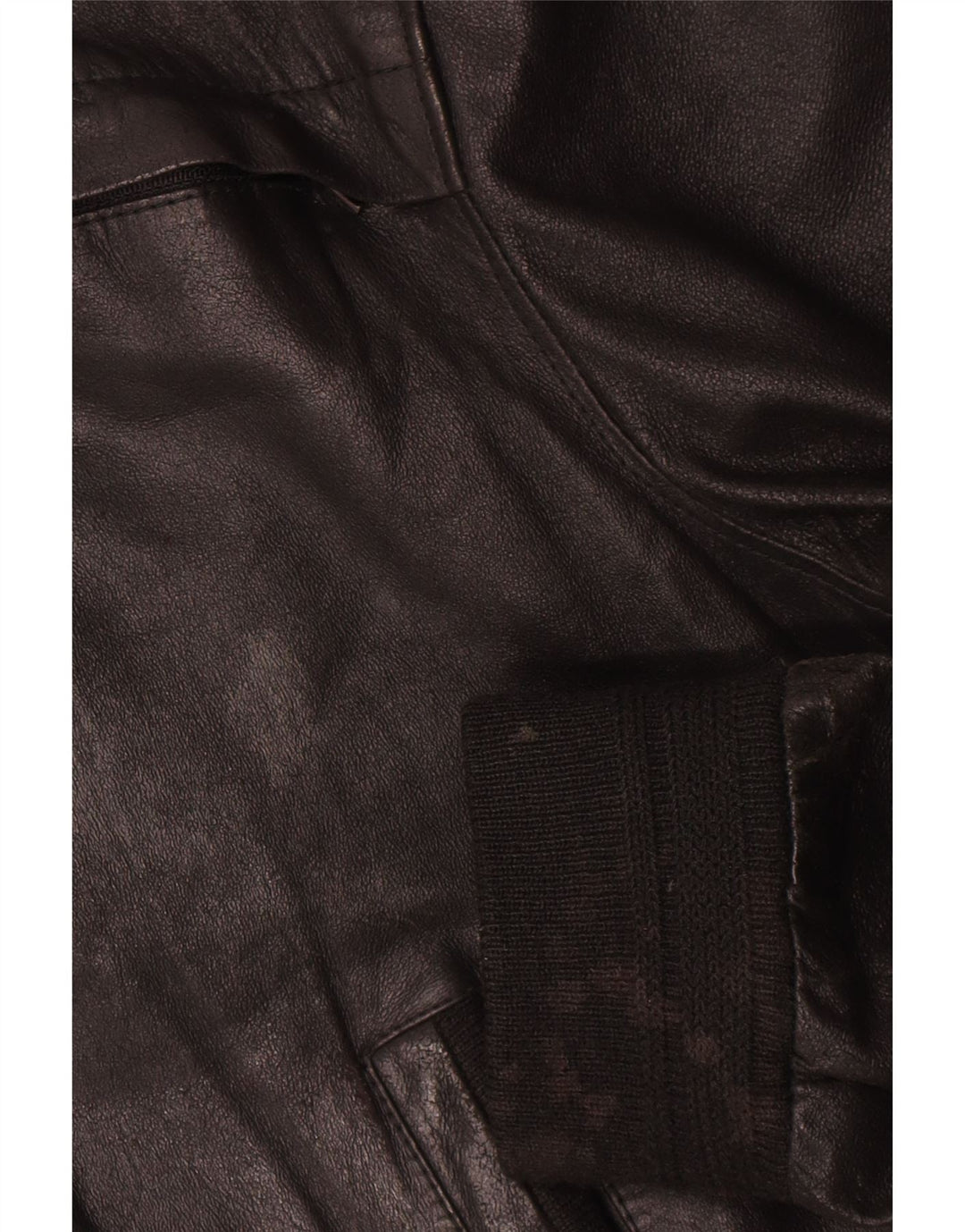 Giacca in pelle vintage da uomo IT 52 XL in pelle nera