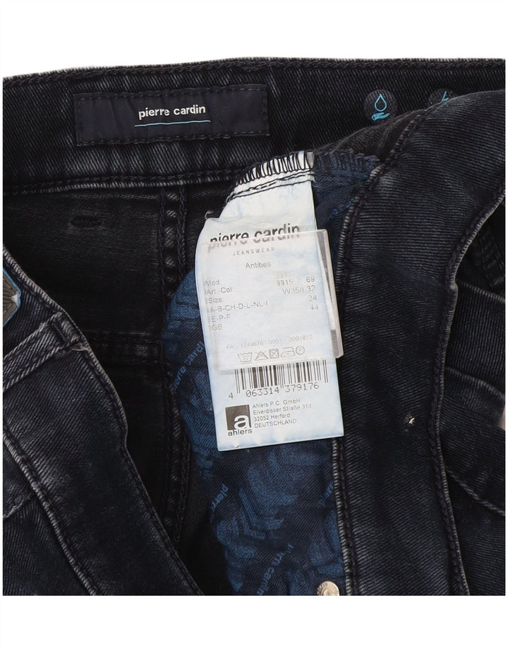 Jeans slim da uomo Pierre Cardin W35 L32 cotone blu navy