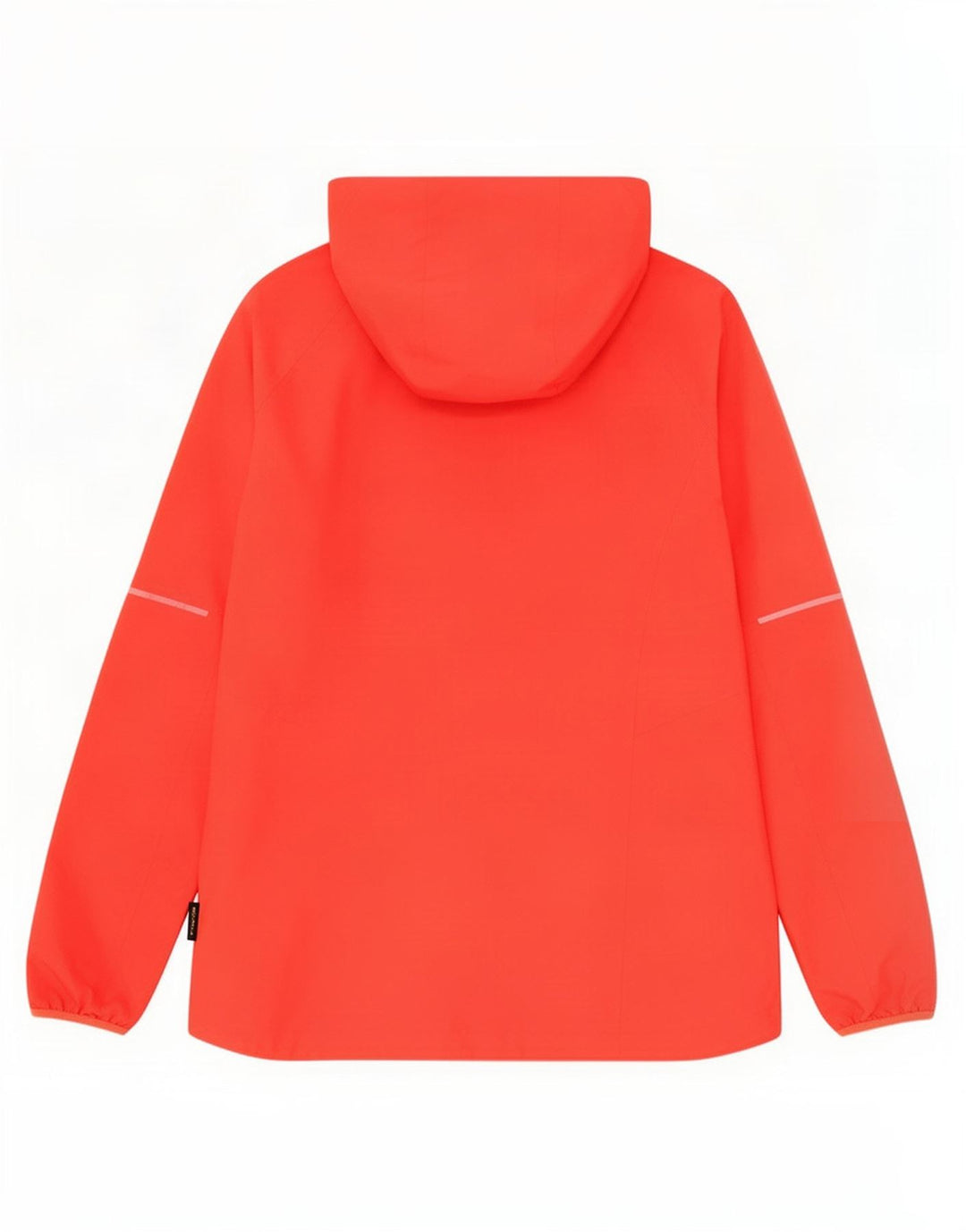 Giacca antipioggia con cappuccio da donna Jack Wolfskin UK 14/16 grande poliestere rosso