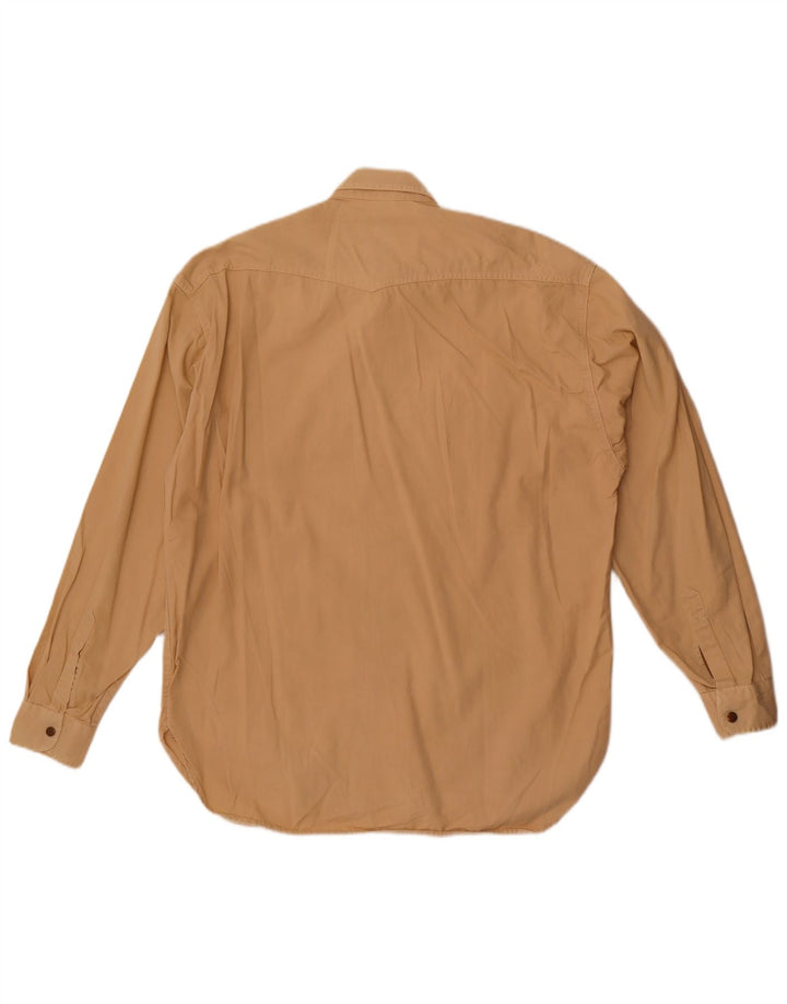 Camicia Uomo Casucci Cotone Beige Medio