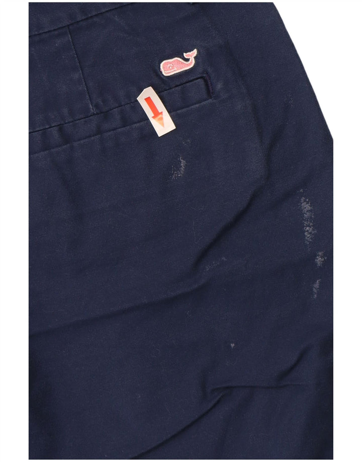 Minigonna da donna Vineyard Vines US 4 Small W30 cotone blu navy