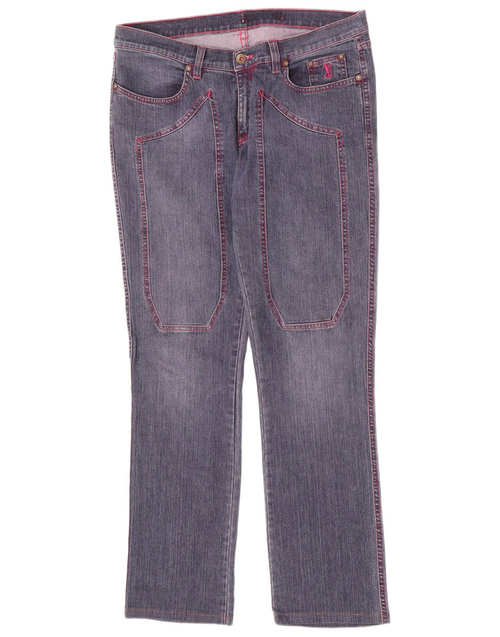 Jeans slim da donna Jeckerson W34 L30 cotone blu
