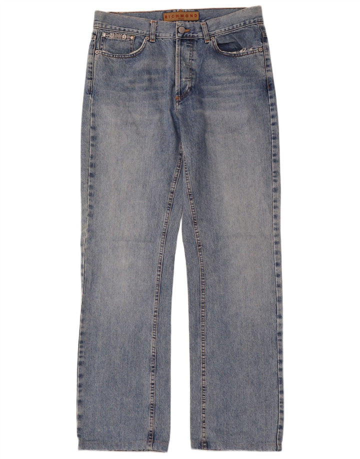 Jeans dritti da uomo Richmond W32 L32 cotone blu