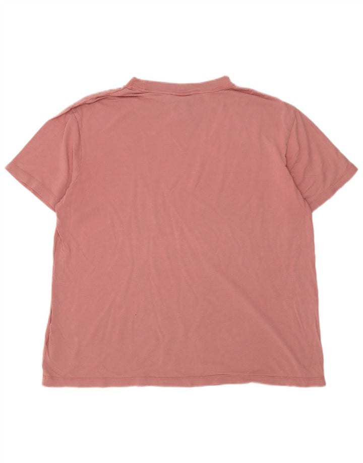 T-shirt da uomo Nike Top in cotone rosa medio