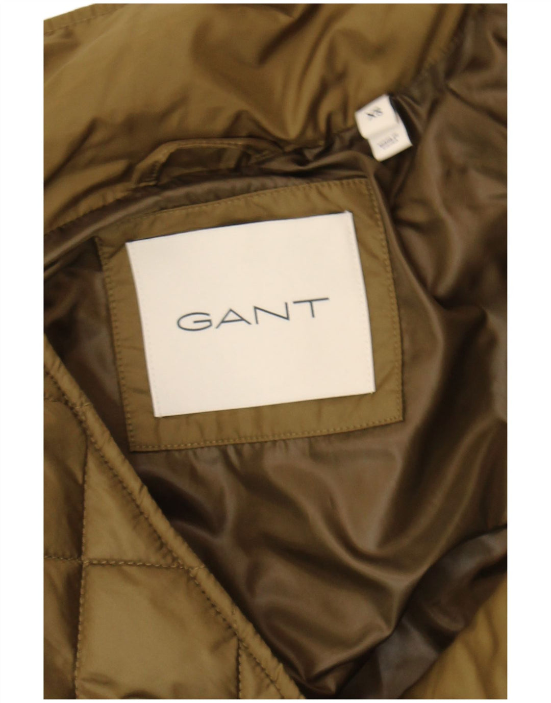 Giacca trapuntata oversize da donna Gant UK 6 XS Cachi