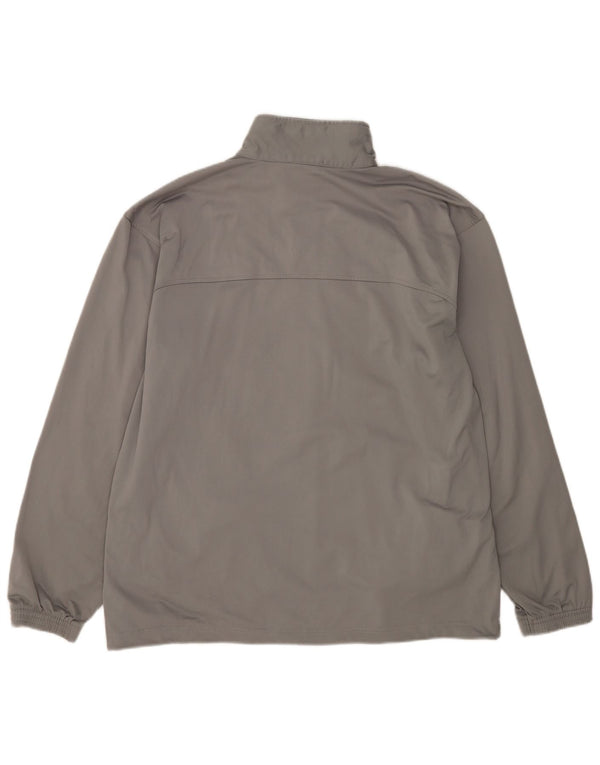 Giacca da tuta da uomo Champion XL in poliestere grigio