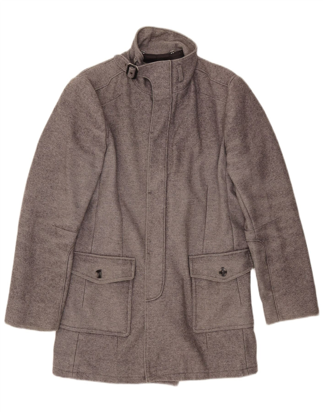 Cappotto da uomo Reiss UK 40 grande grigio