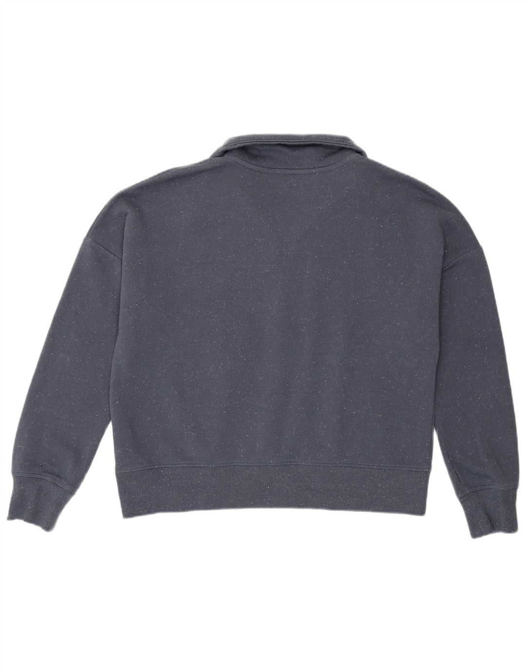 UNDER ARMOUR Womens Oversized Sweatshirt Jumper UK 10 Small Navy Blue
