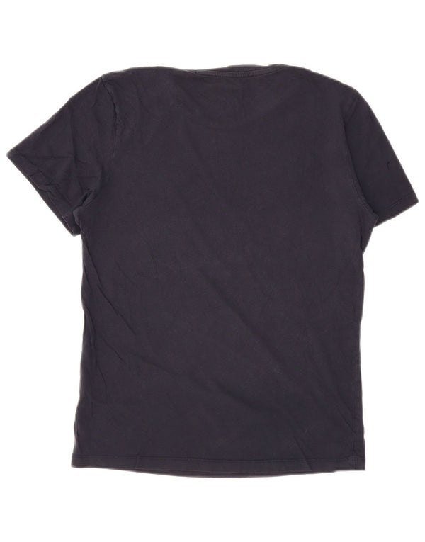 JACK & JONES T-shirt da uomo Top XS Blu navy in cotone