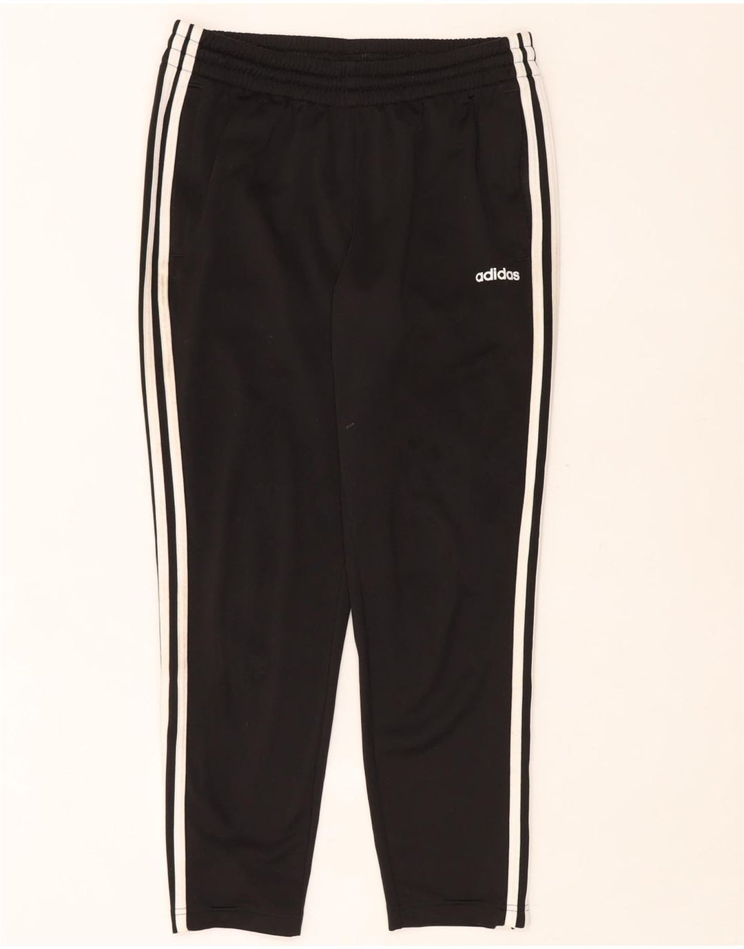 Pantaloni da tuta da donna Adidas UK 12/14 Medium Nero Poliestere