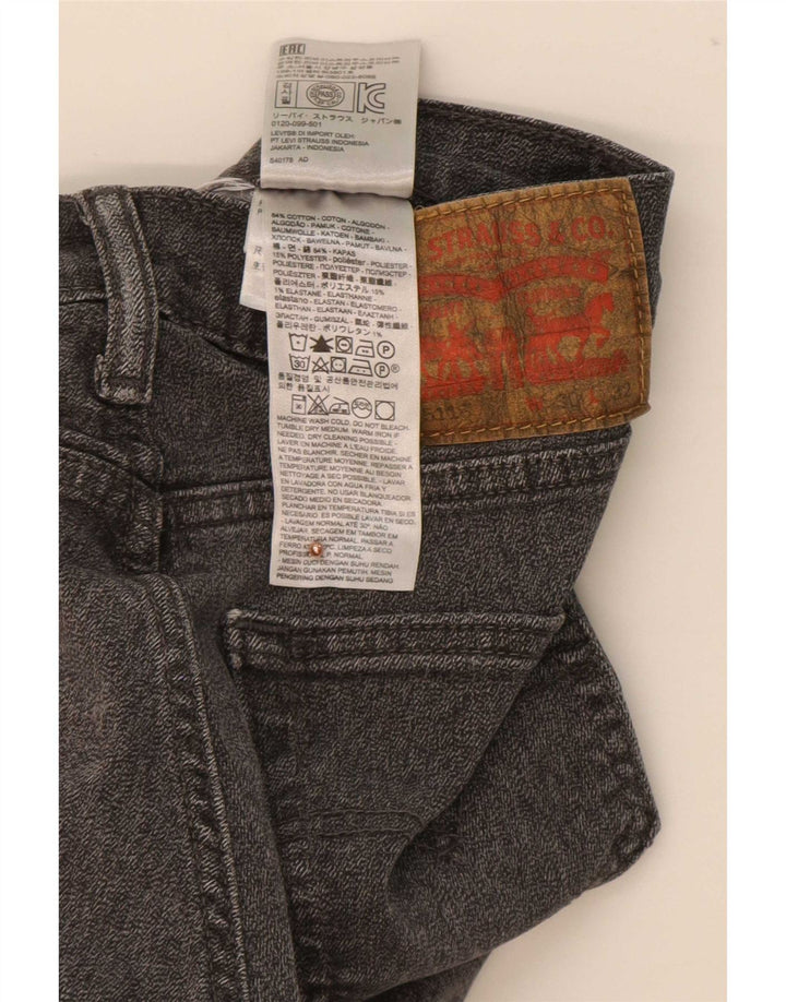 Jeans Levi's Uomo 511 Slim W30 L29 Cotone Grigio