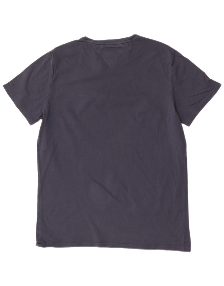 T-shirt da uomo Tommy Hilfiger Top grande blu navy