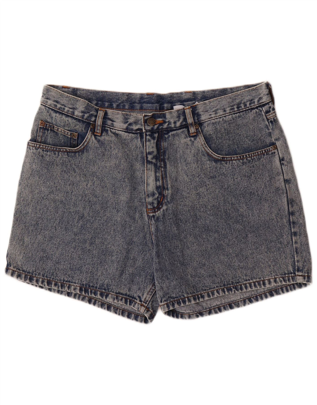Pantaloncini di jeans da uomo John Baner W38 XL in cotone blu