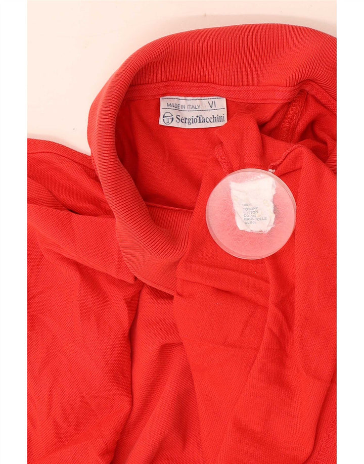 Polo Uomo Sergio Tacchini Rosso Medio In Cotone