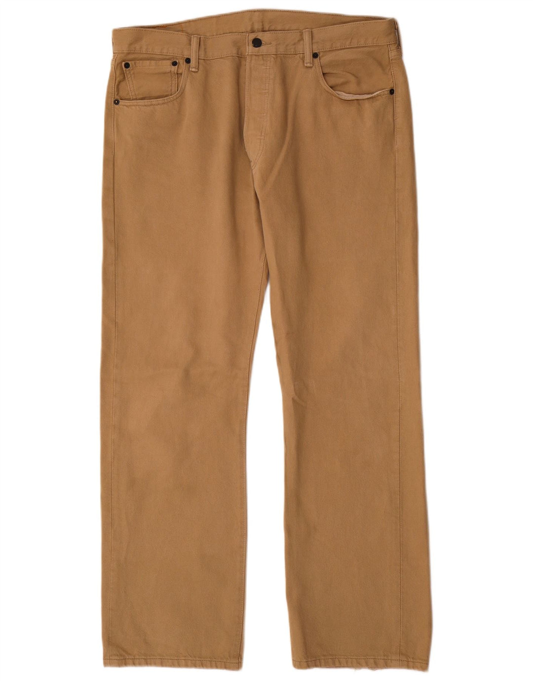 Levi's Uomo 501 Jeans dritti W36 L30 Cotone Beige