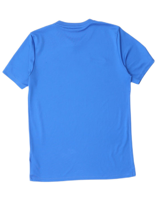 T-shirt NIKE Dri Fit da uomo, blu medio, in poliestere