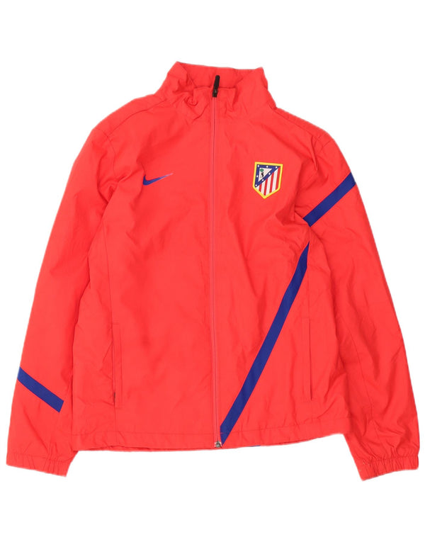 Giacca da tuta Nike da ragazzo, 12-13 anni, grande, in poliestere color block rosso