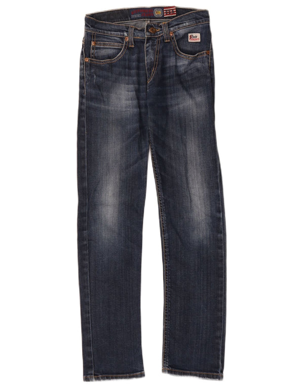Jeans slim da bambino Roy Rogers 9-10 anni W24 L26 cotone blu