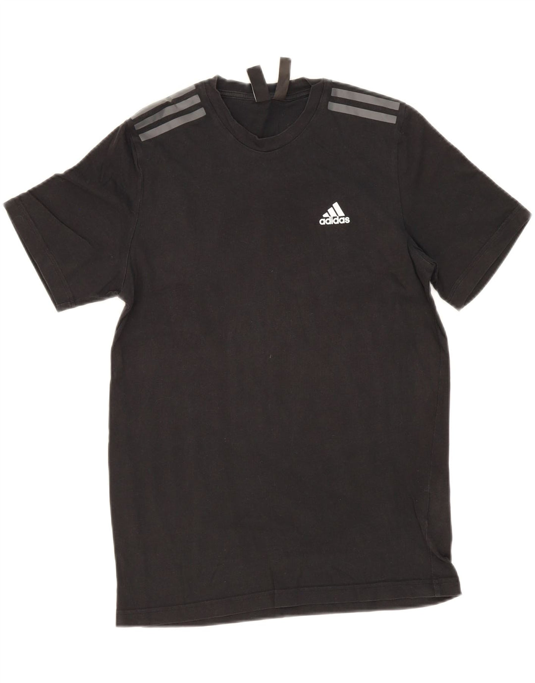 ADIDAS Mens T-Shirt Top Small Black Cotton Vintage Adidas and Second-Hand Adidas from Messina Hembry 