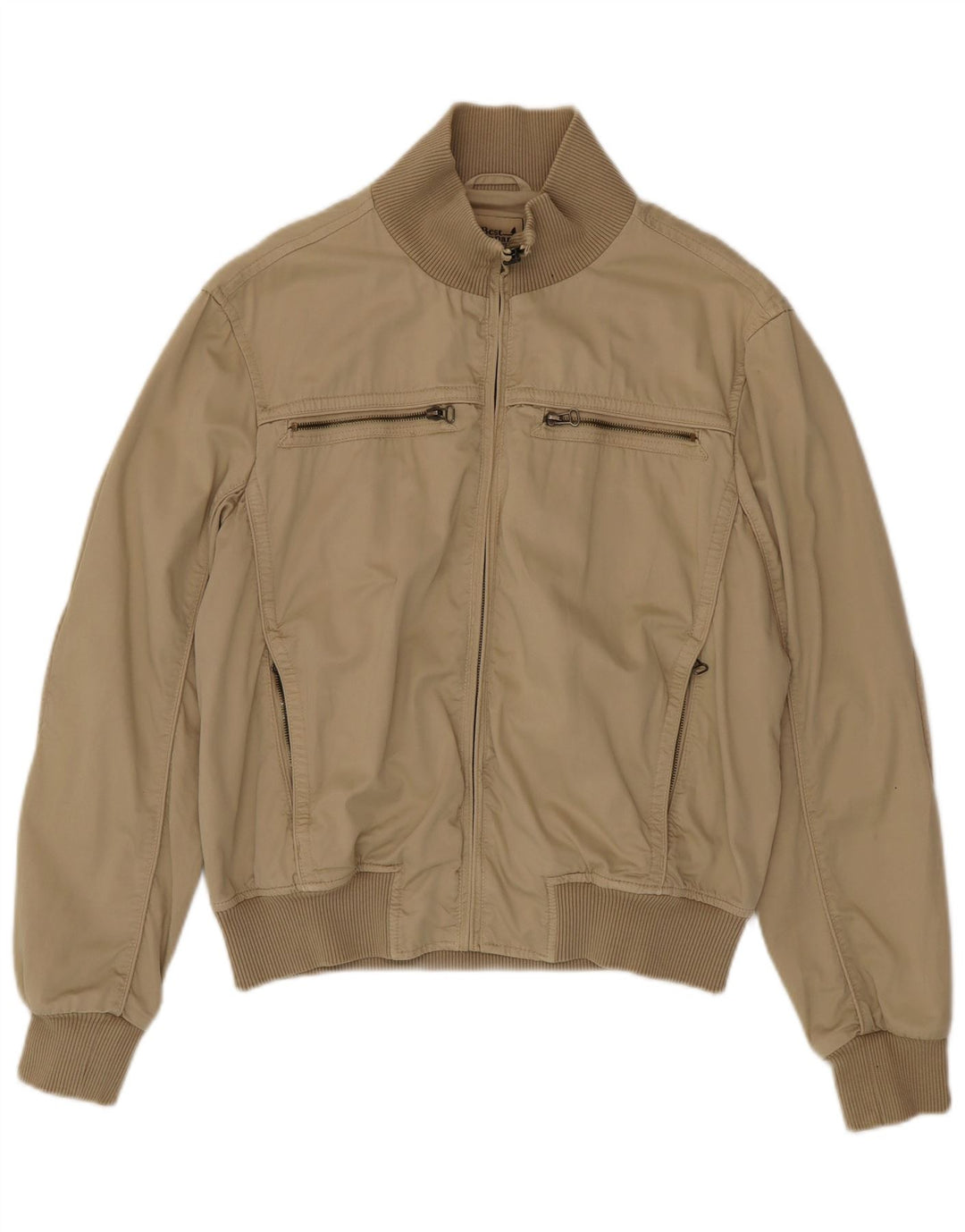 Giubbotto bomber da uomo Best Company UK 40 grande cotone beige