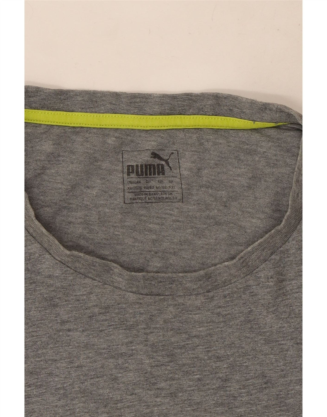 T-shirt grafica da uomo Puma Top 2XL Grigia chiazzata