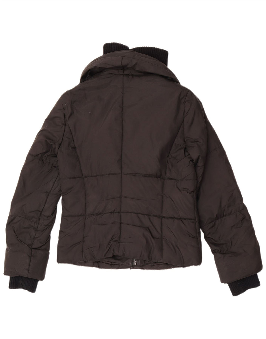 Giacca imbottita corta da donna Zara EU 38 piccola poliestere nero
