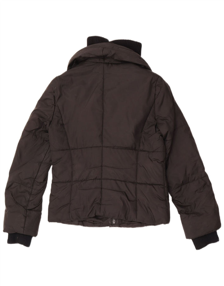 Giacca imbottita corta da donna Zara EU 38 piccola poliestere nero