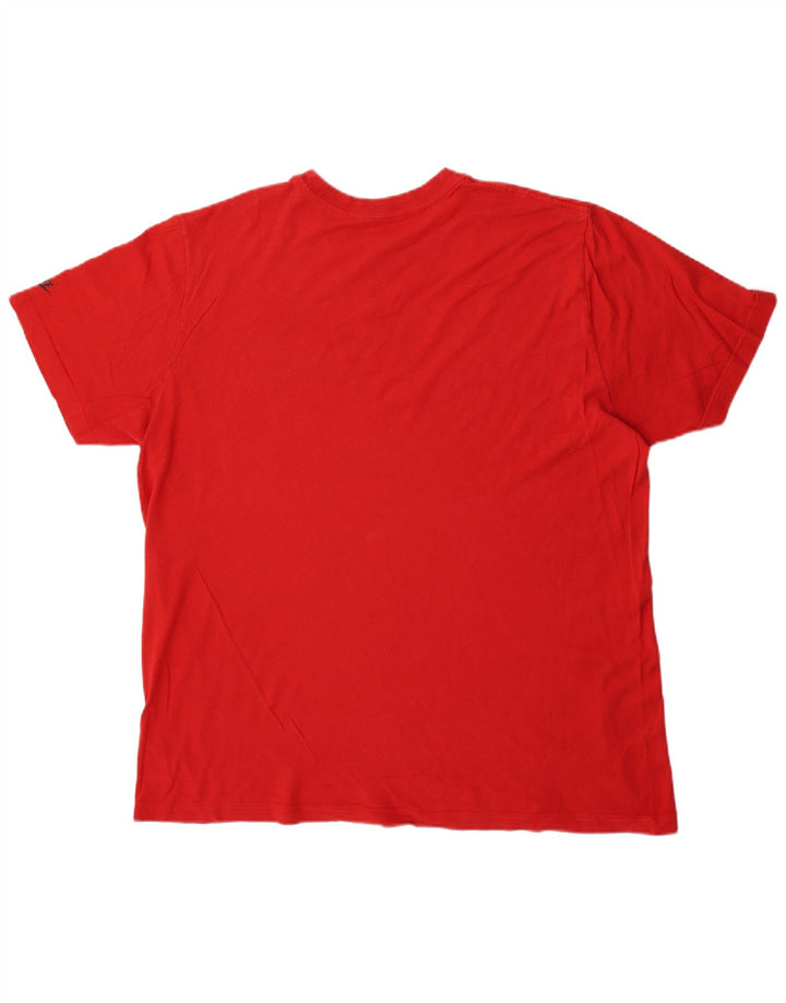T-shirt grafica Nike da uomo con vestibilità regolare, XL, rossa