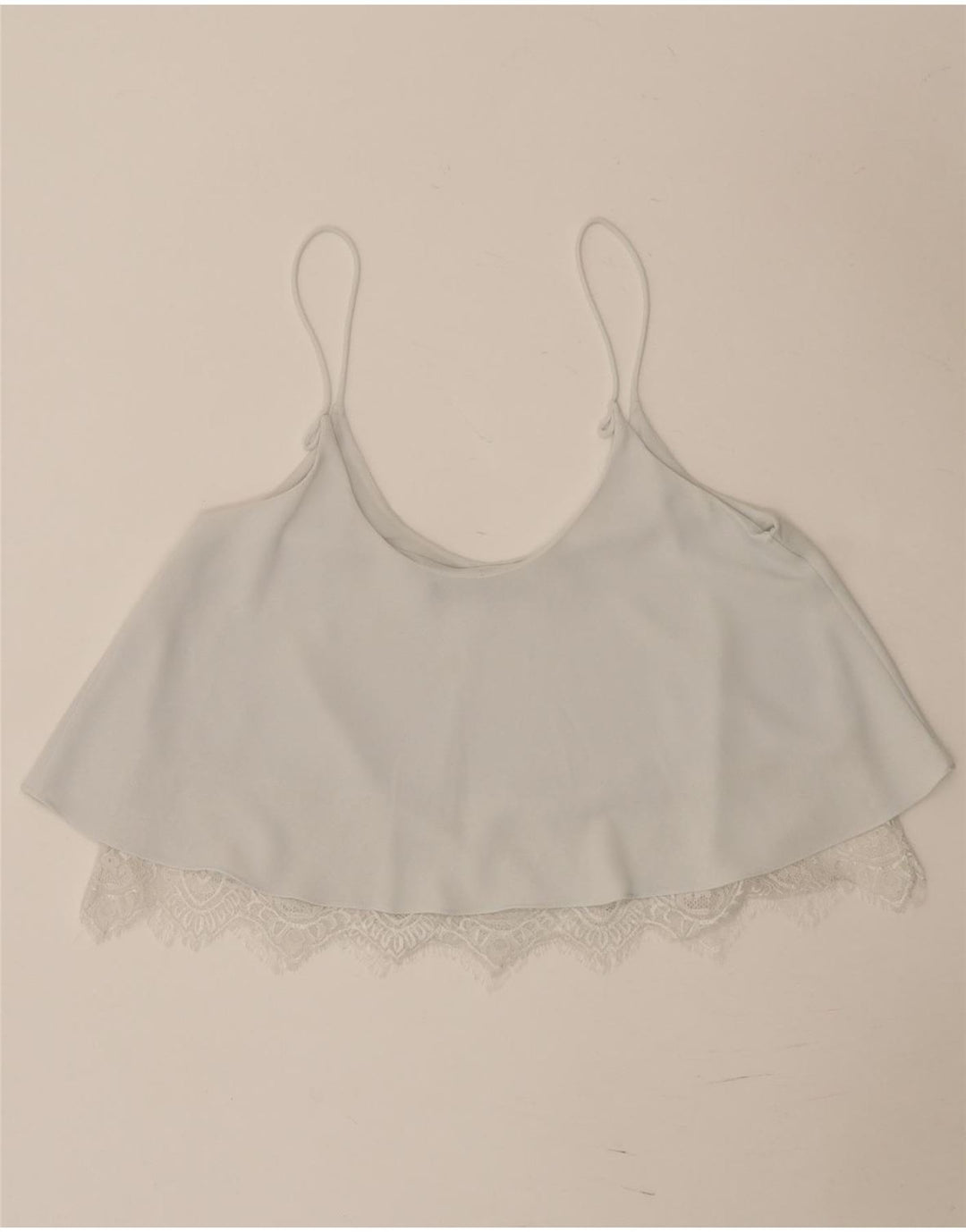 Canottiera Zara da donna UK 10 piccola bianca
