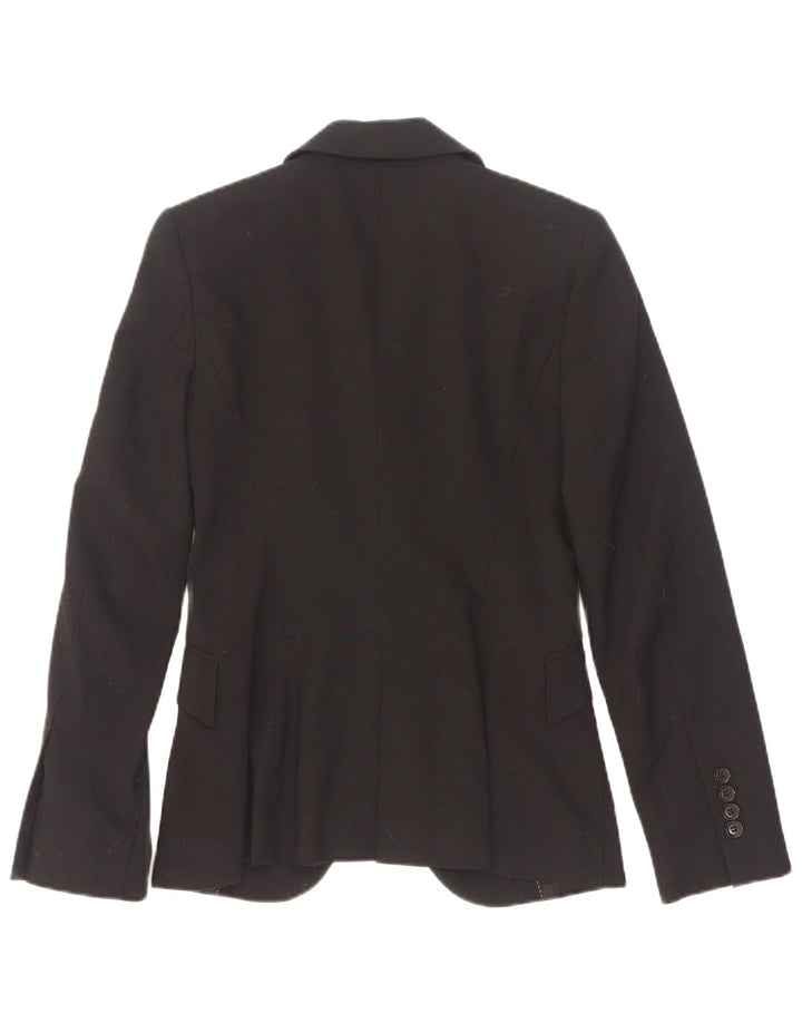 Giacca blazer a 1 bottone da donna Zara EU 34 2XS nera