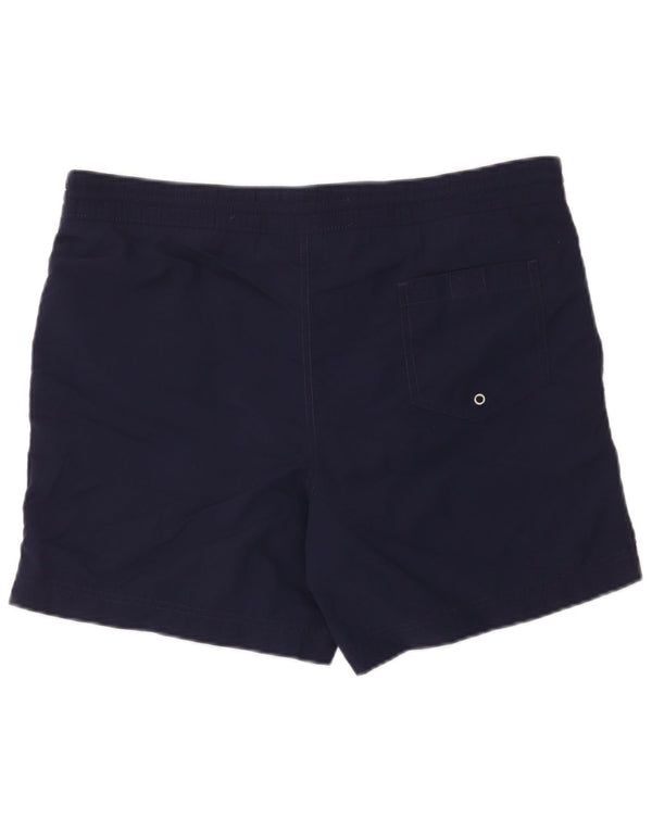 Pantaloncini da bagno da uomo Polo Ralph Lauren nylon medio blu navy